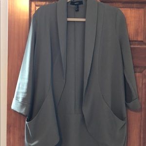 Olive green blazer!